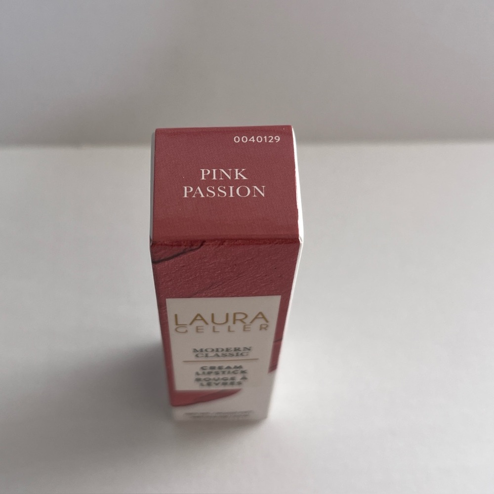 NEW Laura Geller Modern Cream Lipstick - Passion Pink - Picture 3 of 7